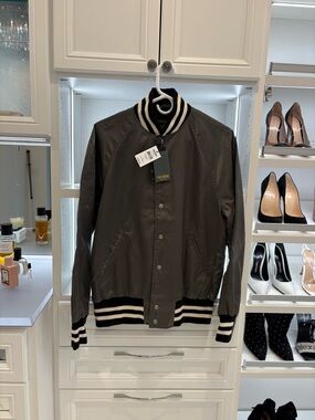 Todd Snyder Golden Bear Bomber Jacket in Olive